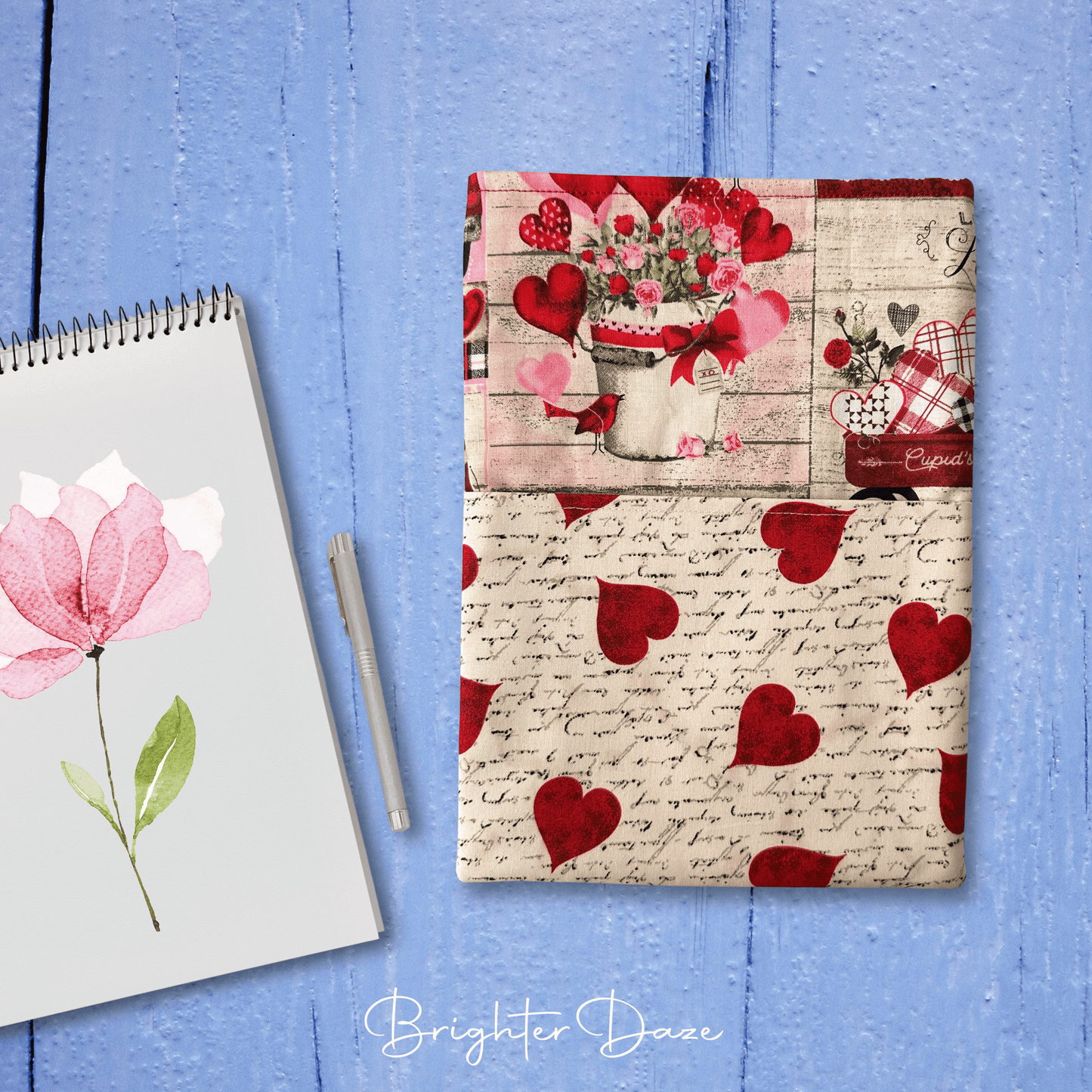 Stationery Pouch | Love Hearts