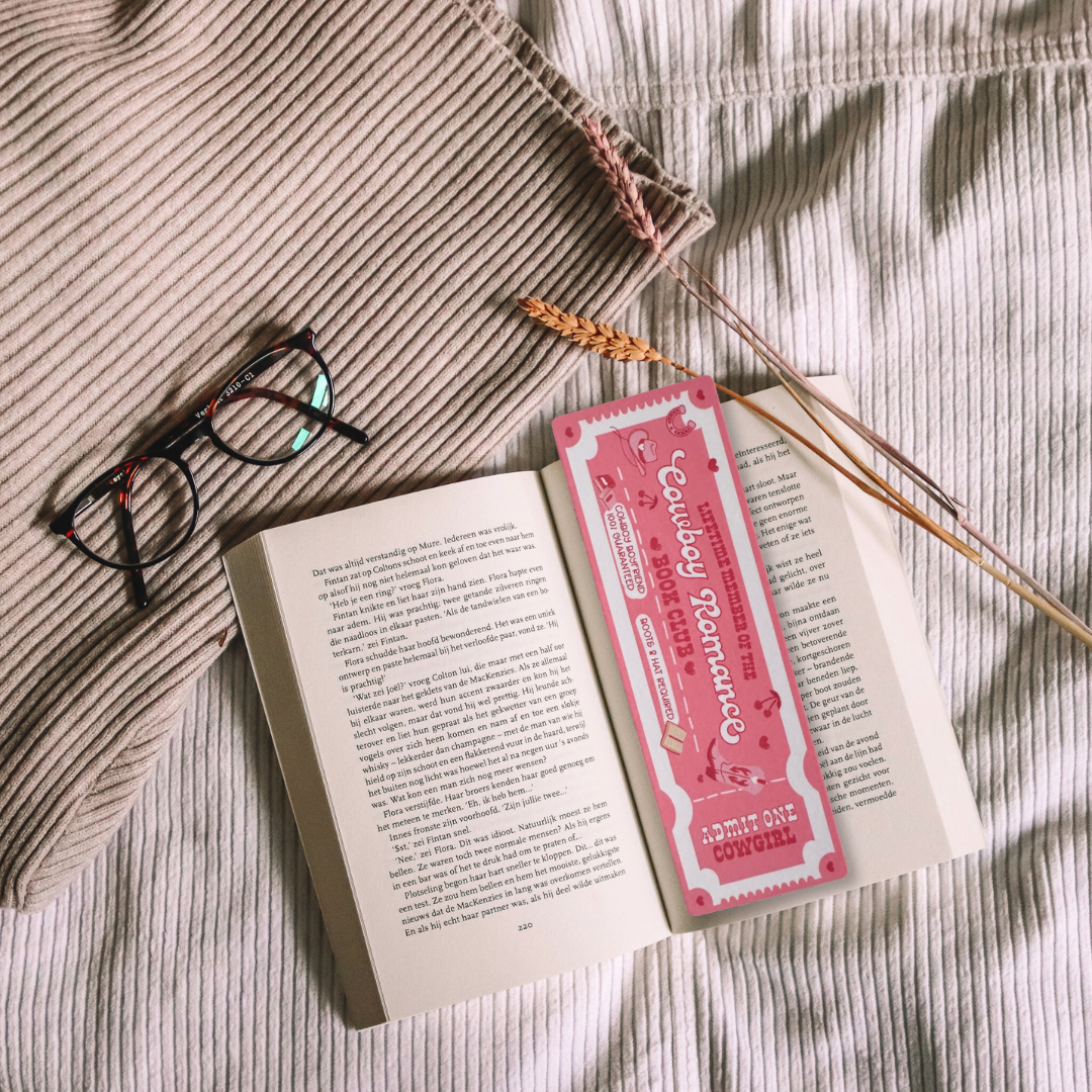 Ticket Style, Cowboy Romance Bookmark