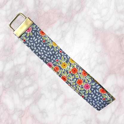 Fabric Wristlet Keychain