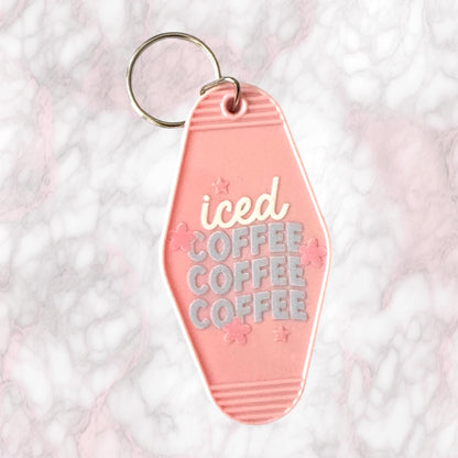 Motel Keychain Iced Coffee