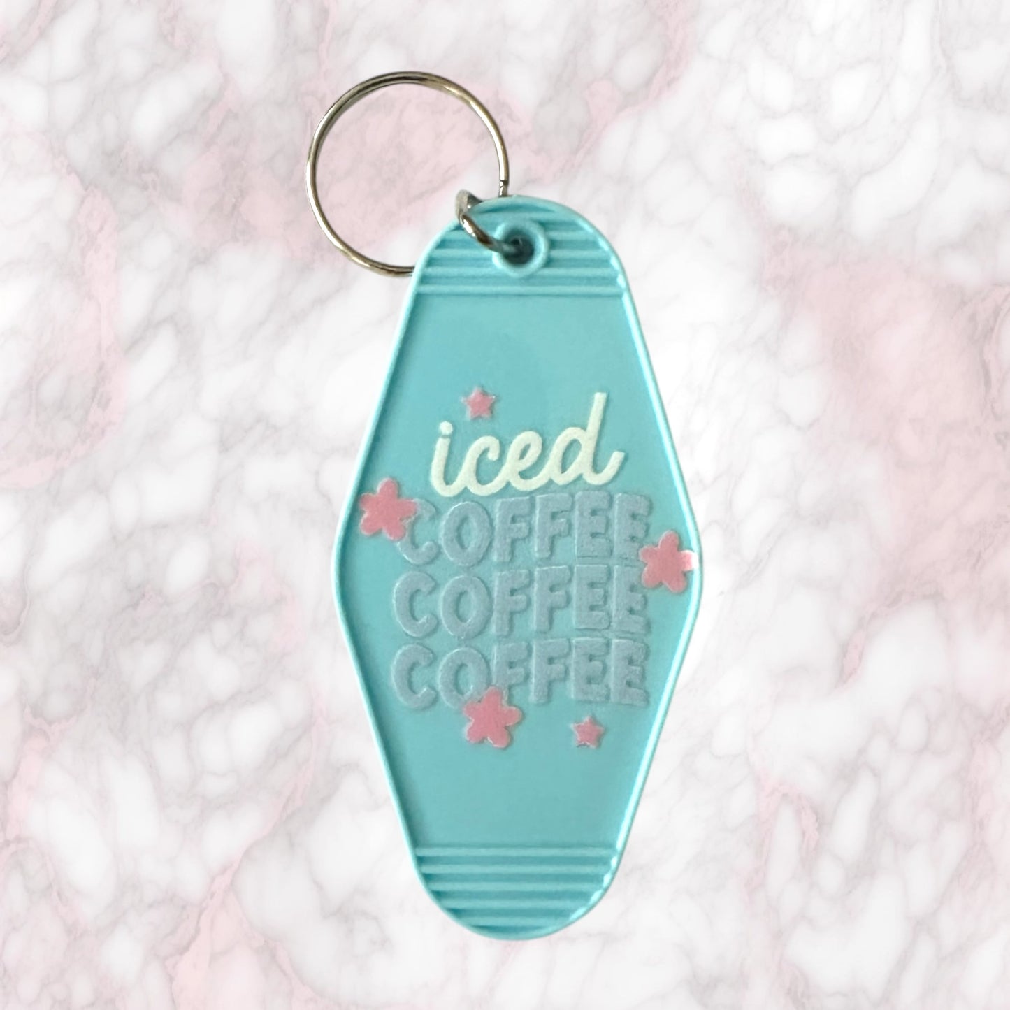 Motel Keychain Iced Coffee