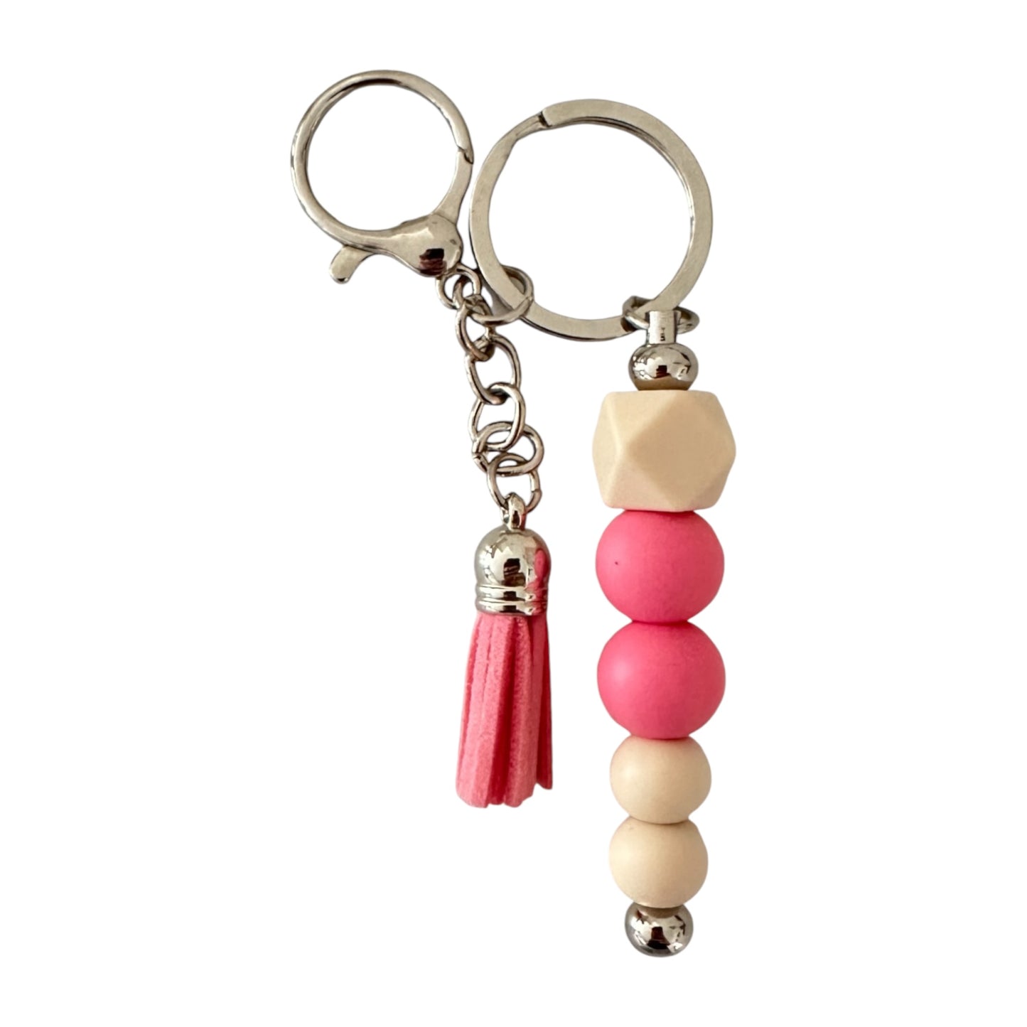 Beaded Bar Keychain